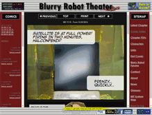 Tablet Screenshot of blurryrobot.com